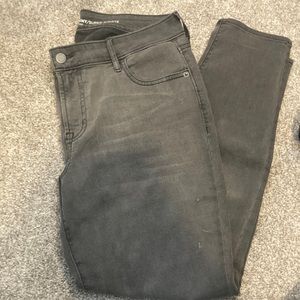 Old Navy Grey Mid Rise Jeans